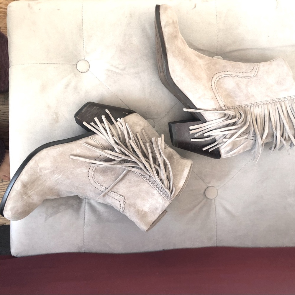 Sam Edelman Fringe booties - Picture 2 of 7